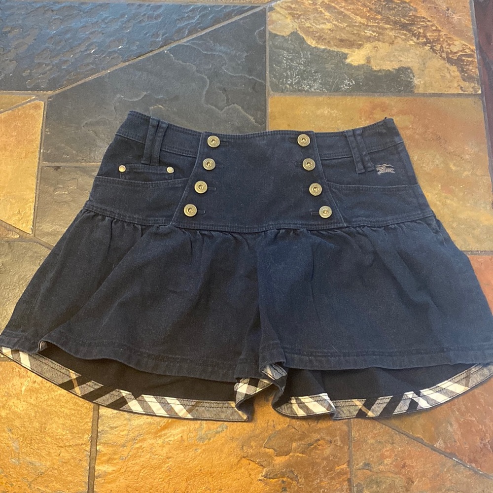 Burberry Blue label culotte shorts.